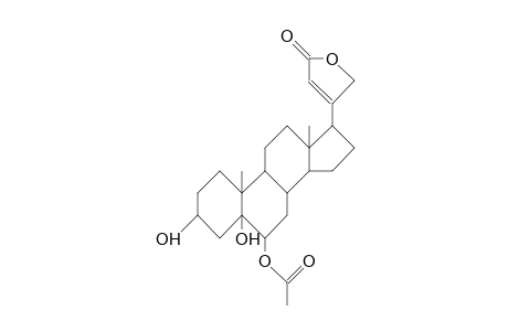 17b-(2,5-Dihydro-5-oxo-3-furyl)-5a-androstane-3b,5,6a-triol 6-acetate