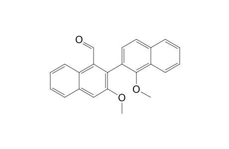 (+)-(R)-1',3-DIMETHOXY-2,2'-BINAPHTHALENE-1-CARBALDEHYDE