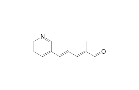 (2E,4E)-2-methyl-5-pyridin-3-ylpenta-2,4-dienal