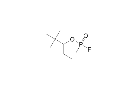1-Ethyl-2,2-dimethylpropyl methylphosphonofluoridoate