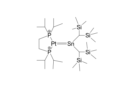 Platinum(0), [1,2-bis(diisopropylphosphino)ethane]bis[bis(trimethylsilyl)methyl]stannyl]-