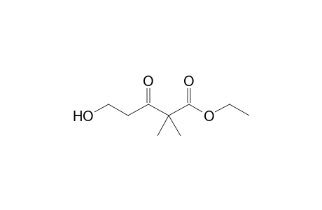 5-Hydroxy-2,2-dimethyl-3-oxopentanoic acid ethyl ester
