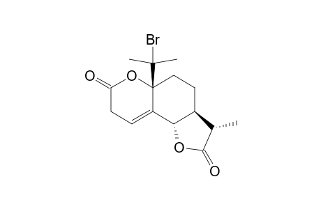 (3S)-5A-(1-BROMO-1-METHYLETHYL)-3-METHYL-3,3A,5,5A,8,9B-HEXAHYDRO-4H-FURO-[2,3-F]-CHROMENE-2,7-DIONE