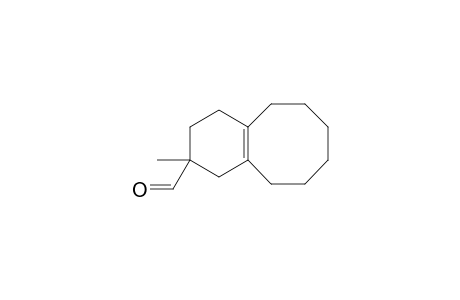 3-Methyl-2,4,5,6,7,8,9,10-octahydro-1H-benzocyclooctene-3-carbaldehyde