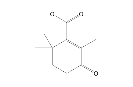 3-oxo-2,6,6-Trimethyl-1-cyclohexene-1-carboxylic acid