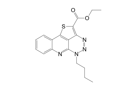 Ethyl 5-butyl-1-thia-3,4,5,6-tetraazaaceanthrylene-2-carboxylate