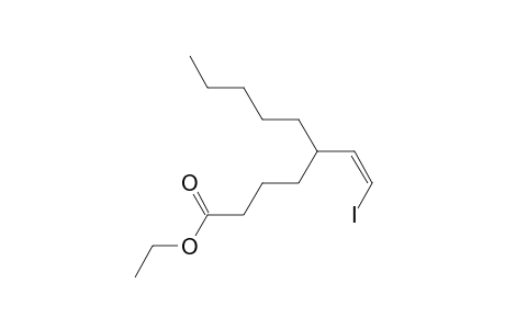 Decanoic acid, 5-(2-iodoethenyl)-, ethyl ester, (Z)-