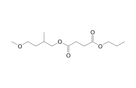 Succinic acid, 4-methoxy-2-methylbutyl propyl ester