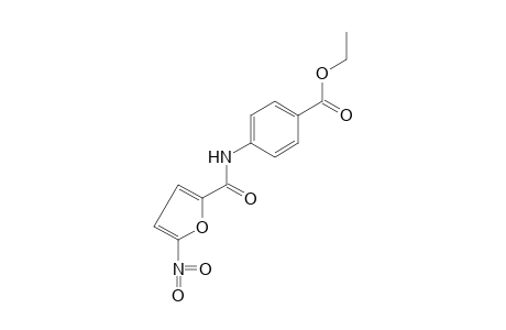 p-(5-nitro-2-furamido)benzoic acid, ethyl ester