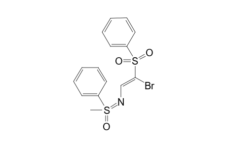 (Z)-N-(2-Bromo-2-phenylsulfonyl)vinyl-S-phenyl-S-methyl sulfoximine