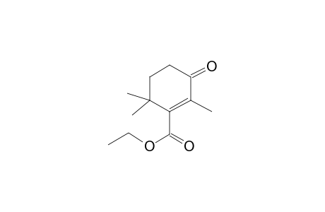 1-Cyclohexene-1-carboxylic acid, 2,6,6-trimethyl-3-oxo-, ethyl ester