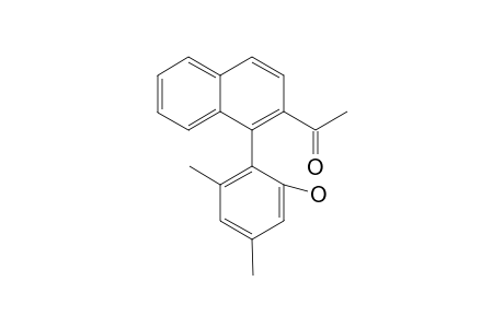 (p)-2-Aceto-1-(2'-hydroxy-4',6'-dimethylphenyl)naphthalene