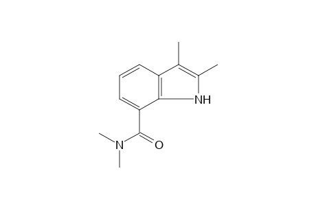 N,N,2,3-tetramethylindole-7-carboxamide