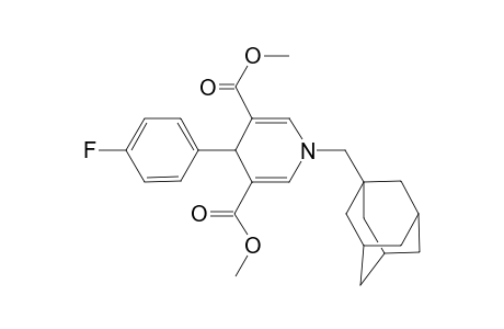 1-(1-adamantylmethyl)-4-(4-fluorophenyl)-4H-pyridine-3,5-dicarboxylic acid dimethyl ester