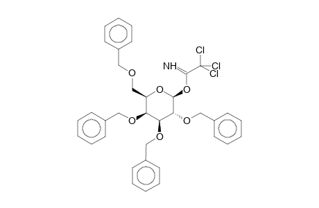 O-(2,3,4,6-tetra-O-benzyl-b-d-glucopyranosyl)-trichloroacetimidate