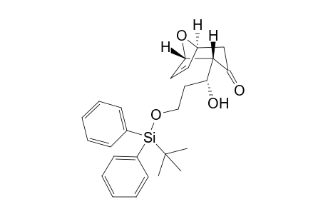 (1S,2R,5S)-2-((R)-3-(tert-Butyldiphenylsiloxy)-1-hydroxypropyl)-8-oxabicyclo[3.2.1]oct-6-en-3-one