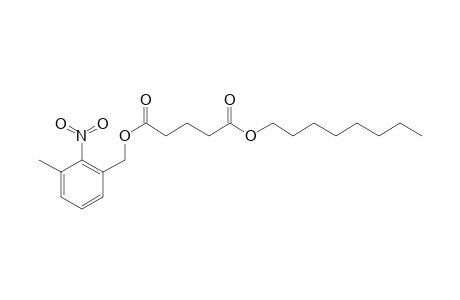 Glutaric acid, 3-methyl-2-nitrobenzyl octyl ester