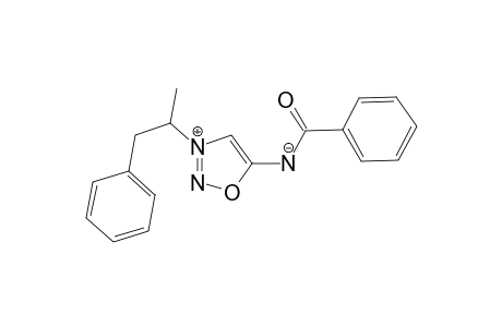 1,2,3-Oxadiazol-3-ium, 5-benzoylamidato-3-(1-benzylethyl)-