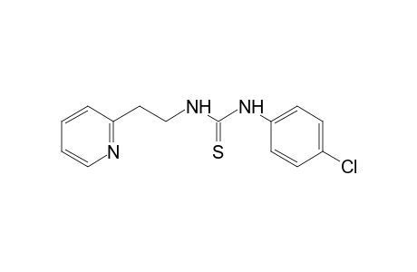 1-(p-chlorophenyl)-3-[2-(2-pyridyl)ethyl]-2-thiourea