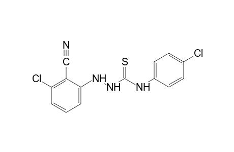 1-(3-chloro-2-cyanophenyl)-4-(p-chlorophenyl)-3-thiosemicarbazide