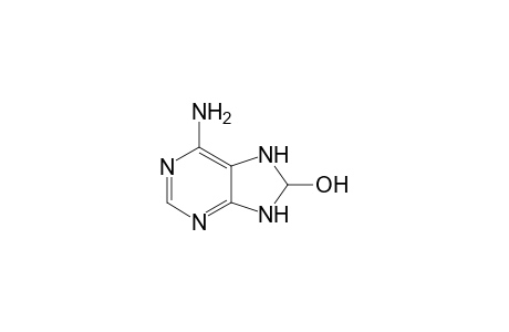 Purin-8-ol, 6-amino-8,9-dihydro-