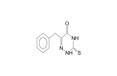 1,2,4-Triazin-5(2H)-one, 3,4-dihydro-6-(phenylmethyl)-3-thioxo-