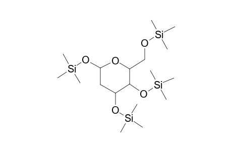 2-Deoxy-1,3,4,6-tetrakis-O-(trimethylsilyl)hexopyranose