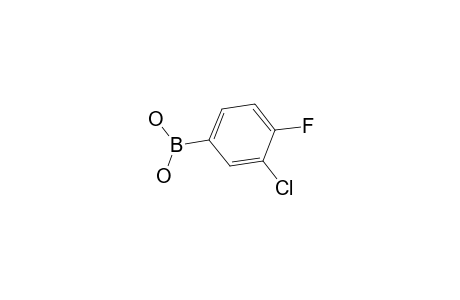 3-Chloro-4-fluorobenzeneboronic acid