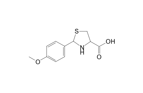 2-(4-Methoxyphenyl)-1,3-thiazolidine-4-carboxylic acid