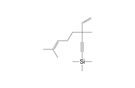 (3,7-dimethyl-3-vinyl-oct-6-en-1-ynyl)-trimethyl-silane