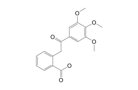 2-[2-oxo-2-(3,4,5-Trimethoxyphenyl)ethyl]benzoic acid