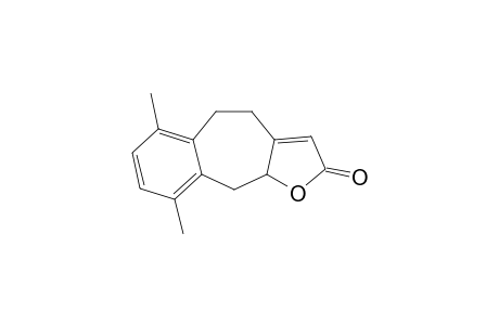 6,9-Dimethyl-4,5,10,10a-tetrahydro-2H-benzo[5,6]cyclohepta[1,2-b]furan-2-one