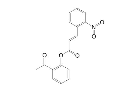 2'-(2-NITROCYNNAMOYLOXY)-ACETOPHENONE