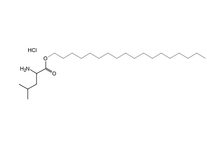 leucine, octadecyl ester, hydrochloride