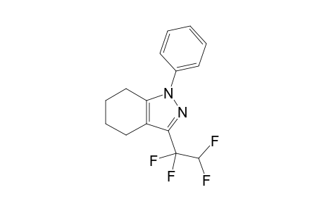 4,5,6,7-TETRAHYDRO-3-(1,1,2,2-TETRAFLUOROETHYL)-1-PHENYL-1H-INDAZOLE