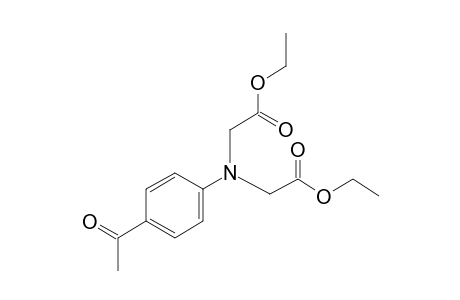 Aminobenzene, 4-acetyl-N,N-bis(ethoxycarbonylmethyl)-