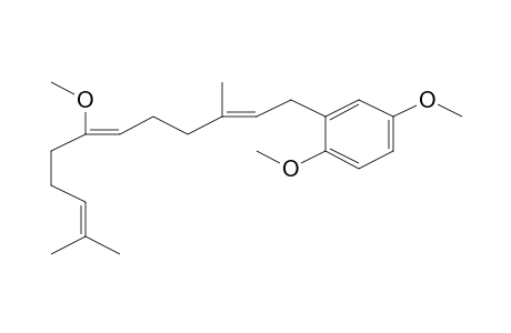 1-(2,5-Dimethoxy-phenyl)-7-methoxy-3,11-dimethyl-dodeca-2,6,10-triene