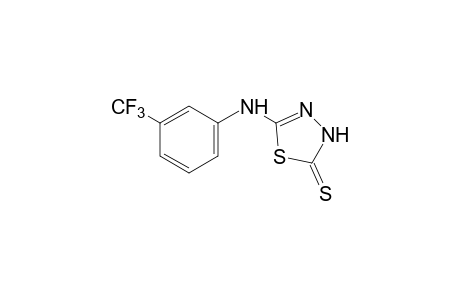 2-(alpha,alpha,alpha-TRIFLUORO-m-TOLUIDINO)-DELTA^2-1,3,4-THIADIAZOLINE-5-THIONE