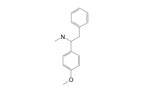 1-(p-methoxyphenyl)-N-methyl-2-phenylethylamine