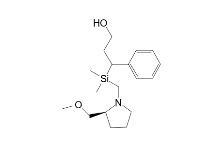 1-[[(dimethyl)(3-hydroxy-1-phenylpropyl)silyl]methyl]-2-(methoxymethyl)pyrrolidine