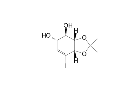 (3aS,4R,5S,7aS)-7-iodo-2,2-dimethyl-3a,4,5,7a-tetrahydro-1,3-benzodioxole-4,5-diol
