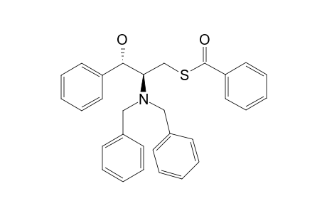 (1S,2S)-2-Dibenzylamino-1-phenyl-3-mercapto-1-propanol 3-benzoate