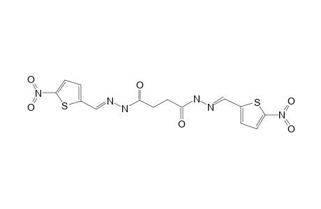 Succinic dihydrazide, N,N'-bis[(5-nitro-2-thienyl)methylene]-