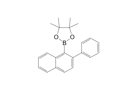 4,4,5,5-tetramethyl-2-(2-phenyl-1-naphthalenyl)-1,3,2-dioxaborolane