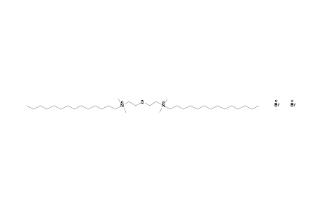 (thiodiethylene)bis[dimethyltetradecylammonium]dibromide