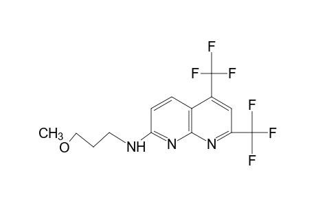 2,4-BIS(TRIFLUOROMETHYL)-7-[(3-METHOXYPROPYL)AMINO]-1,8-NAPHTHYRIDINE