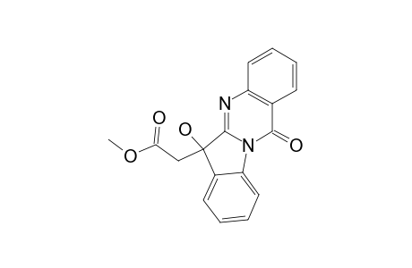 PHAITANTHRIN_B;6-HYDROXY-6-(METHOXYCARBONYL)-METHYLTRYPTANTHRIN