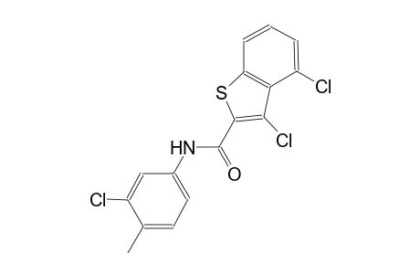 3,4-dichloro-N-(3-chloro-4-methylphenyl)-1-benzothiophene-2-carboxamide