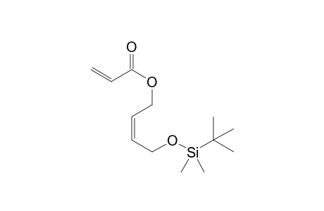 [(Z)-4-[tert-butyl(dimethyl)silyl]oxybut-2-enyl] prop-2-enoate