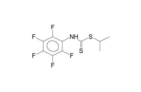 S-ISOPROPYL-N-PENTAFLUOROPHENYLDITHIOCARBAMATE